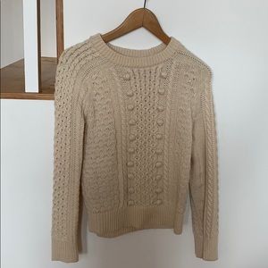 Jcrew fisherman’s sweater